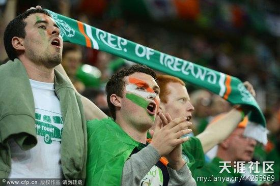 2021欧洲杯西班牙比赛记录:给最可爱的爱尔兰球迷